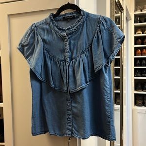 Jean top, Size XS, Excellent Condition
